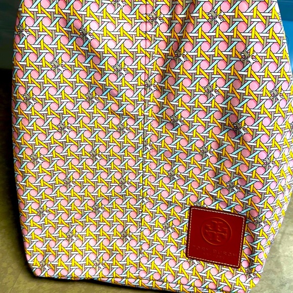 Tory Burch large nylon duffel purse - Picture 1 of 4